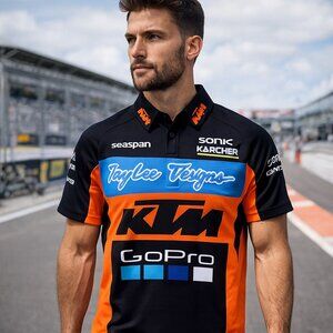 Racing Team Shirt 2XL with KTM GoPro Graphics – Motorsports Performance Wear